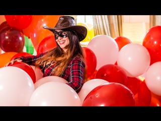 ttr room 9 session 7 crazy rodeo (trailer) balloon inflatable fetish looner girl